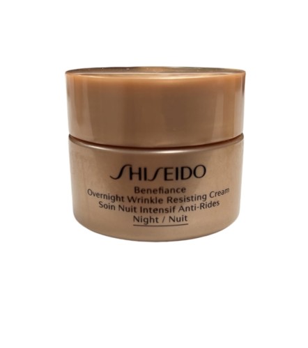 SHISEIDO BENEFIANCE WRINKLE RESISTING CREAM SOIN NUIT INTENSIF ANTI RIDES 30 ML UNBOX
