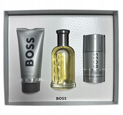 Zestaw Hugo Boss Bottled 100 ml + sztyft 75 ml + shower gel 100 ml