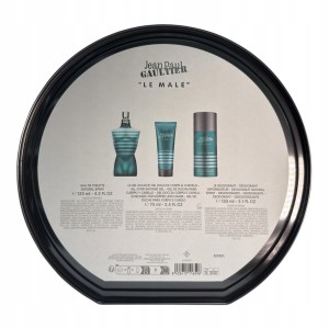 Zestaw Jean Paul Gaultier Le Male Edt 125 + Shower Gel 75 + Deodorant 150