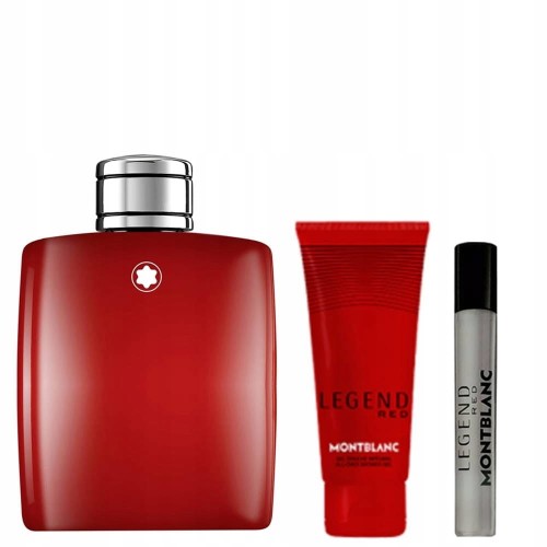 MONT BLANC LEGEND RED ZESTAW